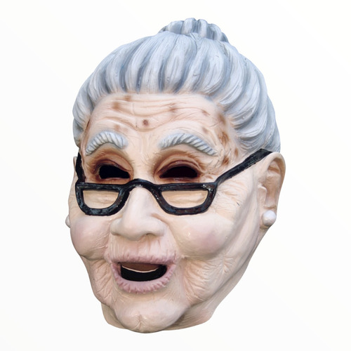 Máscara De Abuelita Grandma Disfraz ( 8 Piezas )
