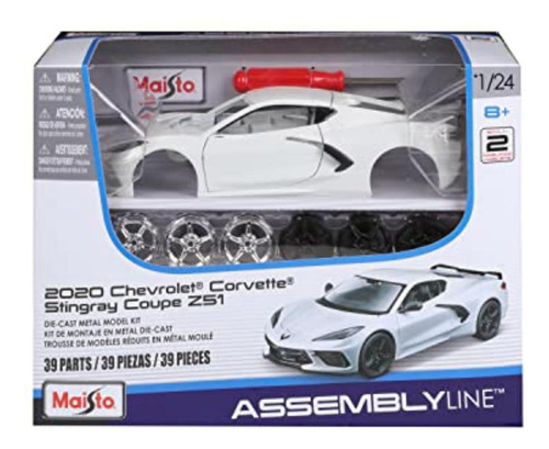 Maisto Línea De Montaje 1:24 Chevrolet Corvette Stingray