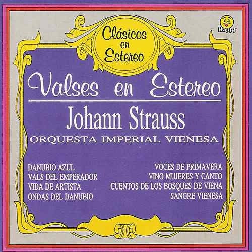 Valses En Estereo Johann Strauss Orquesta Vienesa Cd Pvl 