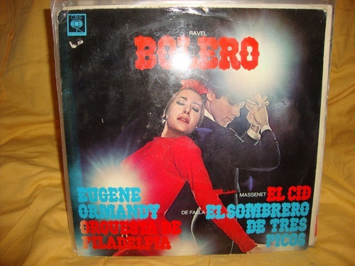 Vinilo Eugene Ormandy Orquesta Filadelfia Bolero Ravel Cl1