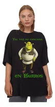 Comprar Remera Remeron Shrek Tal Vez No Funciona En Burros Unisex