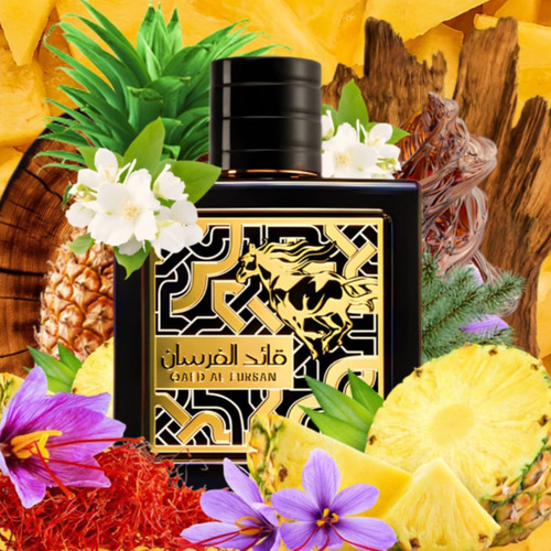 Perfume Qaed Al Fursan Lattafa Eau De Parfum 90ml