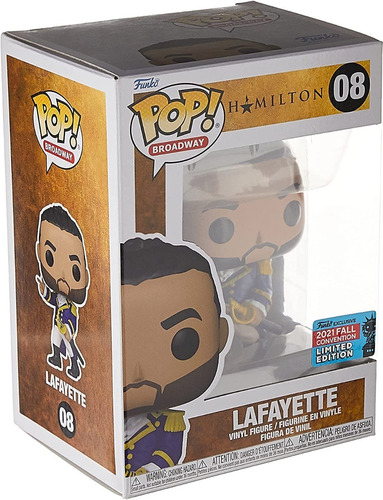 Funko Pop! Hamilton - Lafayette 08 Exclusive Fall Convention