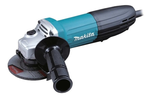 Imagen 3 de 10 de Amoladora Angular Makita 115mm Ga4534 720w Gatillo Paleta