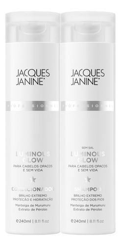 Kit Jacques Janine Luminous Glow Shampoo Condicionador 240ml
