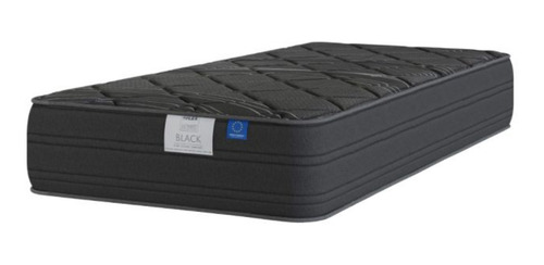 Imagen 1 de 3 de Colchón 1.5 plazas de resortes Flex Ultimate Black negro - 105cm x 200cm x 34cm