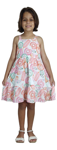 Vestido Infantil Passeio Verão