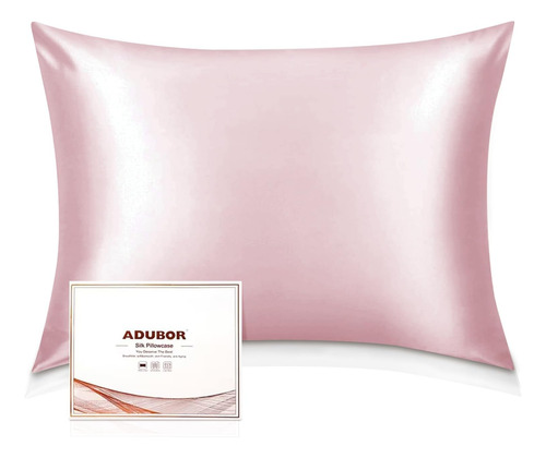 Adubor 100% Funda De Almohada De Seda De Morera Para Cabello