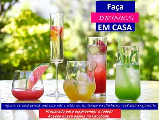 Faça Drinks Em Casa