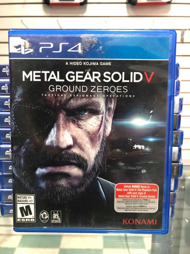 Metal Gear V Ground Zeroes Ps4. Boleta Y Garantía, Envíos