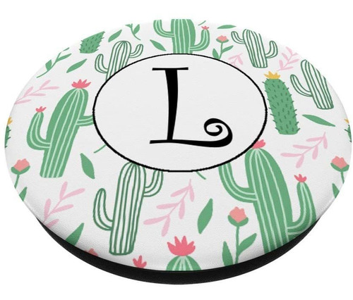 L Inicial Pop Socket Letra L Monograma Grip Y S...