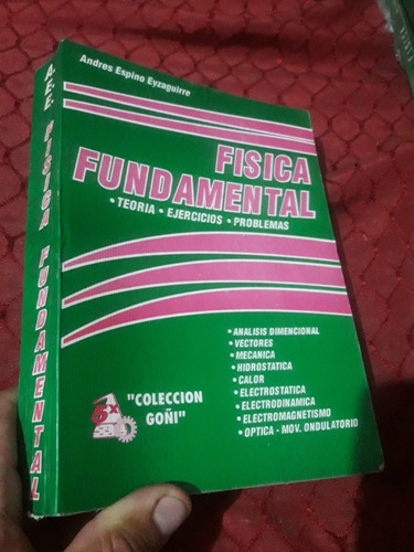 Libro De Física Fundamental Eyzaguirre Colección Goñi