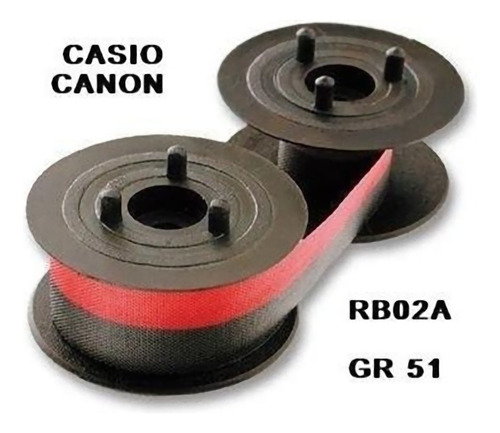 Pack 3  Unidades Cintas Bicolor Calculadora Casio/canon 