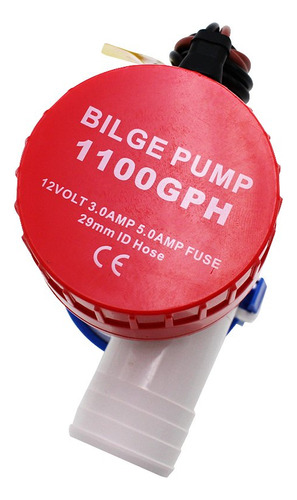 Bomba De Achique De 12 V 1100 Gph Nueva Bomba De Agua Elctri