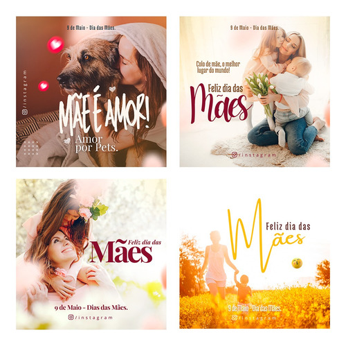 Pack Premium Canva Dia Das Mães Editável -