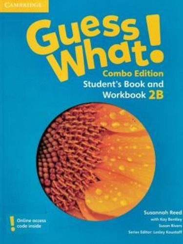 Guess What! 2b - Students Book And Workbook Combo Edition -, De Editora Cambridge. Editora Cambridge, Capa Mole Em Inglês