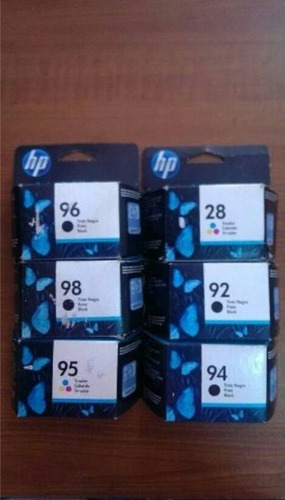 Cartuchos Hp 21 22 74 75 27 28 57 56 92 93 94 96 95 97 98