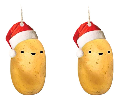 Adorno Navideño De Patatas, Decoración De Árbol De Navidad,