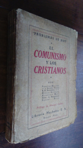 El Comunismo Y Los Cristianos - Mauriac Gálvez Rops Y Otros