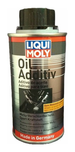 Aditivo Antifricc Liqui Moly Mos2 Oiladditiv X150cc Lubrione