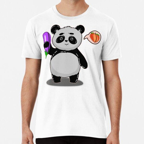 Remera Oso Panda Gordito Algodon Premium