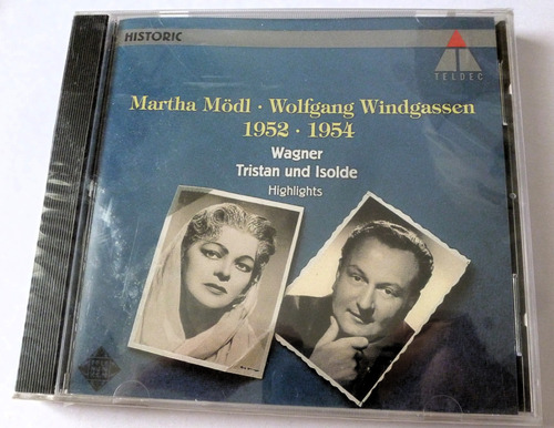 Cd Wagner Tristan E Isolda Modl Windgassen Rother Teldec (nu