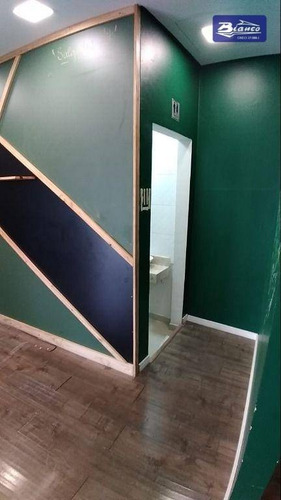 Imagem 10 de 16 de Salão Na Av. Paulo Faccini Para Alugar, 82 M² Por R$ 6.000/mês - Centro - Guarulhos/sp - Sl0147