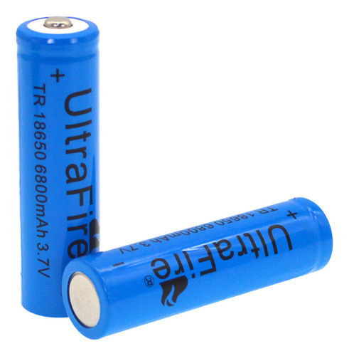 Pila Batería Tr 18650 Recargable 6800mah 3.7v Li-ion