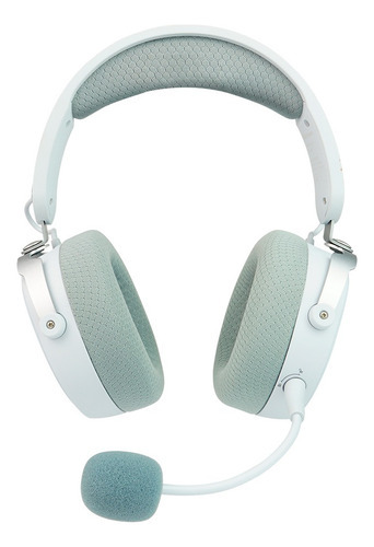 Diadema Gamer Hsb600 Inalambrico 7.1 Rgb Tipo C Color Blanco