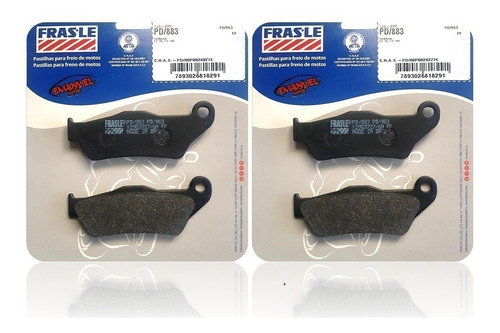 Pastillas Freno Frasle Pd883 Ducati Monster S2r Dark