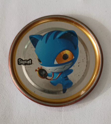 Tazo Funki Punky Extremo 39 Metalix Silver Skycat (Usado)