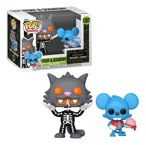 Funko Pop Simpsons Itchy And Scratchy 1267