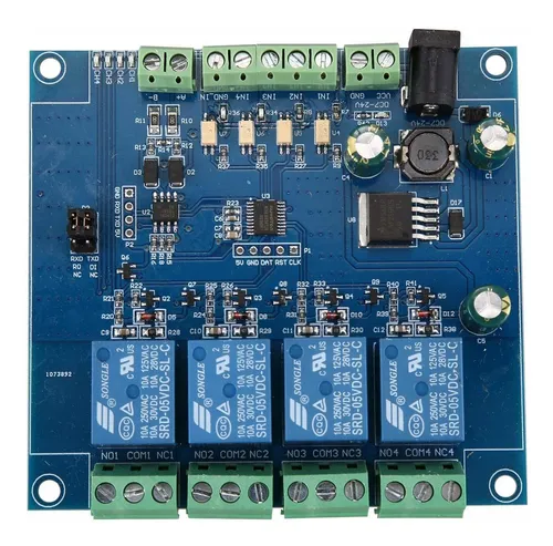 comprar Unnic Modbus Rtu 4 Modulo Rele Entrada 485 Ttl Uart