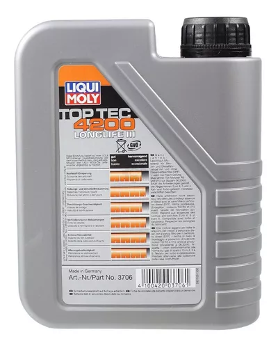 Liqui Moly Top Tec 4200 5w30 Sintético 1 Litroscordoba