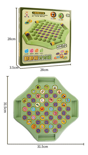 Juego De Memoria W Animals Flip Para Jardín De Infantes Gath