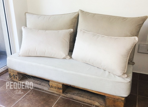 Imagen 3 de 9 de Almohadones Con Funda De Pana 70x40 Cm Pequeño Taller