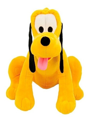 Peluche Personaje Pluto Mediano Disney Amarillo