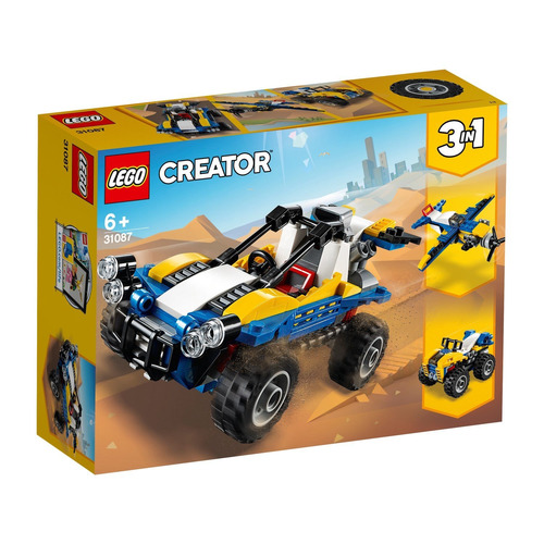 Blocos De Montar Lego Creator Buggy Das Dunas 3 Em 1 31087