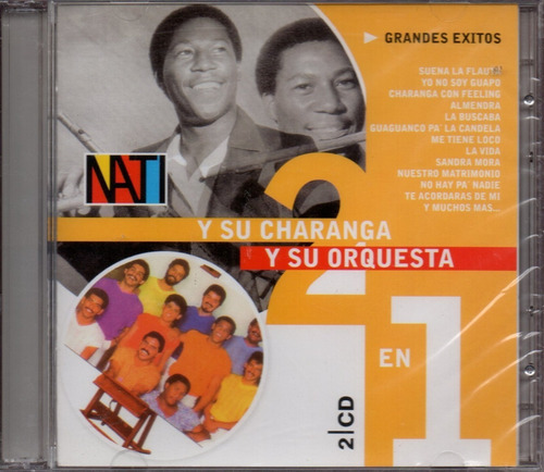 Cdx2 Nati Y Su Charanga Y Su Orquesta Grandes Exitos-salsa