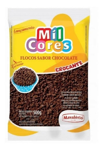 Flocos Crocante Escama 500g Mavalério