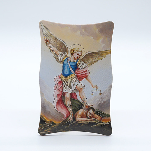 Cuadro San Miguel Arcangel Angel Fars 10x15cm (italy)