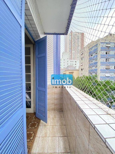 Imagem 1 de 14 de Apartamento Com 2 Dormitórios À Venda, 90 M² Por R$ 310.000,00 - José Menino - Santos/sp - Ap8444
