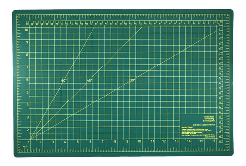 Tabla Plancha De Corte A3 45x30 Cm Doble Faz Marca Rafer