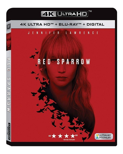 Operacion Red Sparrow Pelicula 4k Ultra Hd Blu-ray