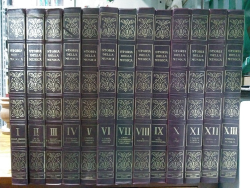 Storia Della Musica (13 Volumes + 13 Volumes Com Discos) Completa (Usado)