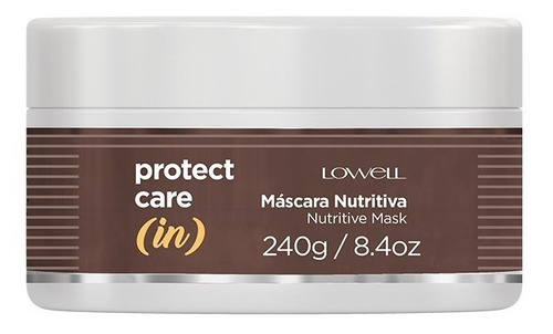 Máscara Protect Care In 240g Nutrição Profunda Lowell Full