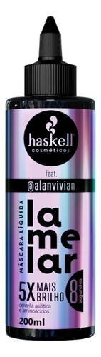 Máscara Líquida Lamelar Haskell 200ml 5x Mais Brilho