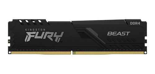 Memoria Ram Kingston Fury Beast Black Ddr4 2666mhz 16gb