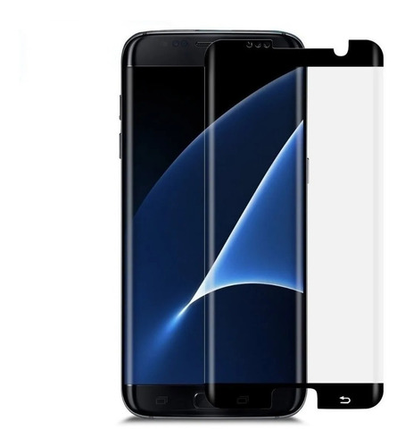 Vidrio Templado Curvo Para Samsung S7 Edge Adhiere 100%