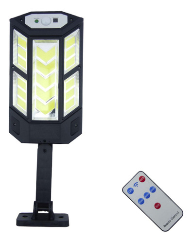 Foco Solar Brazo Modelo Pp-890c 17 Led Cob Control